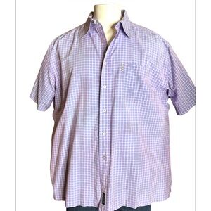 Ben Sherman Lavender and Mint Checkered Shirt